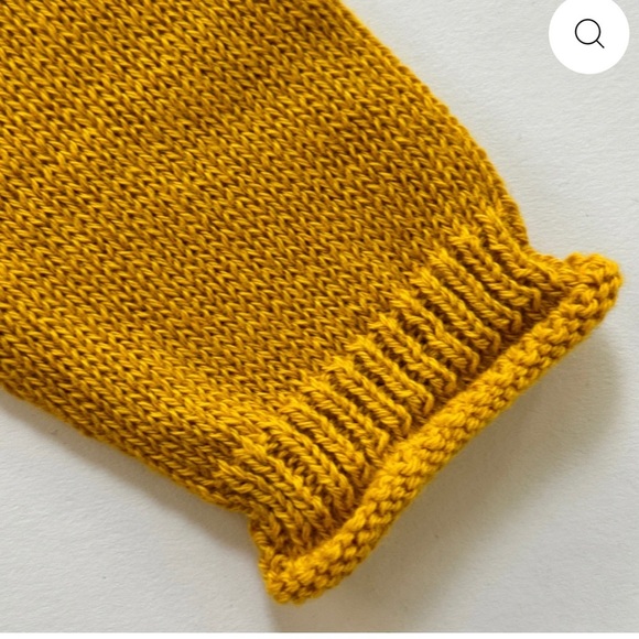 Yellow and Blue Kids Casual Dress by boutique brand Message In A Bottle - Picture 5 of 7